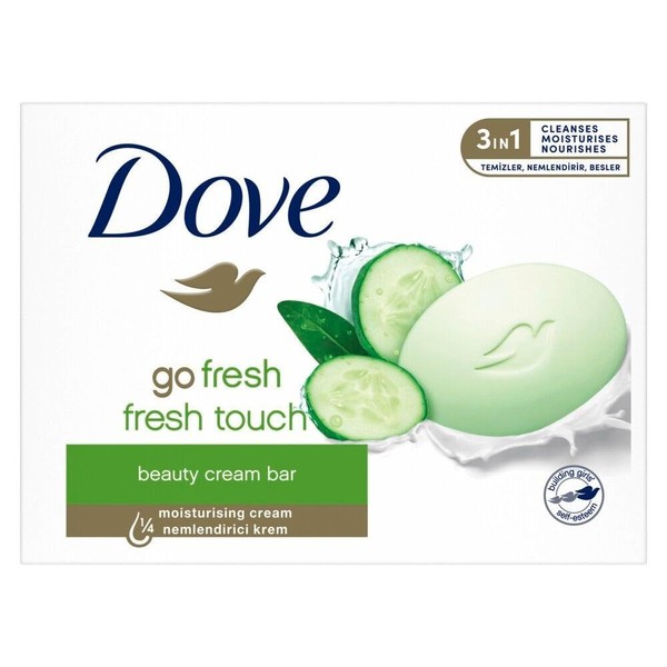Dove Beauty Cream Bar Katı Güzellik Sabunu Fresh Touch Nemlendirici