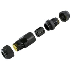 SSC-LUXon® wCable Cable Connector Waterproof IP68 5-Pin Connection Sleeve Connection Box for Underground Cable with Diameter 4-14 mm, 24 A to 450 V