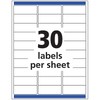 Avery 18660 Clear Mailing Labels 300 Count