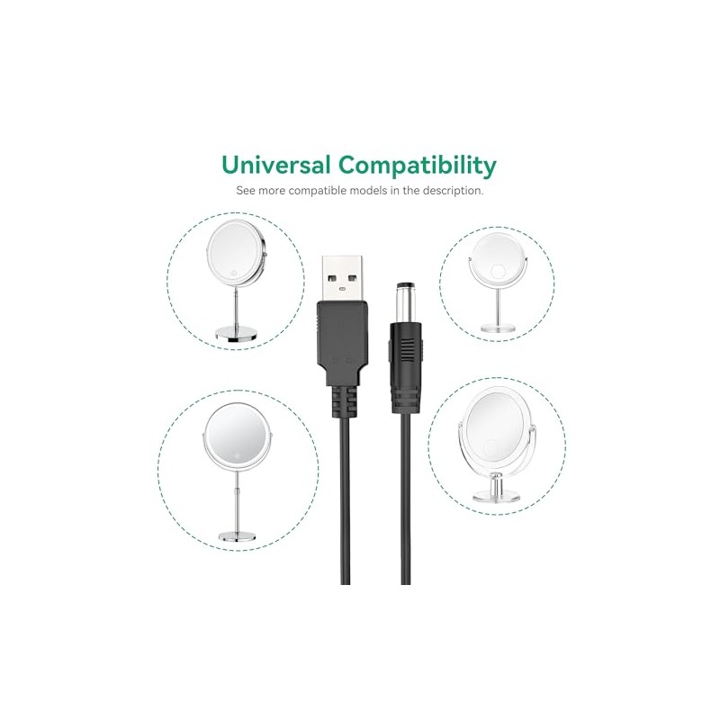 FITE ON USB Charging Cable Power Supply Charger Cord Lead