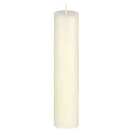 Mega Candles 1 pc Unscented Solid Ivory Pillar Candles, Hand Poured Premium Wax Candle 2 Inch x 9 Inch, Home Décor, Spas, Weddings, Occasions, Party, Centerpieces, Holidays, Vigils, Prayers