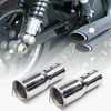 CHANGCHENG 2PCS Exhaust Baffle Silencer Exhaust DB Killer Silencer Muffler