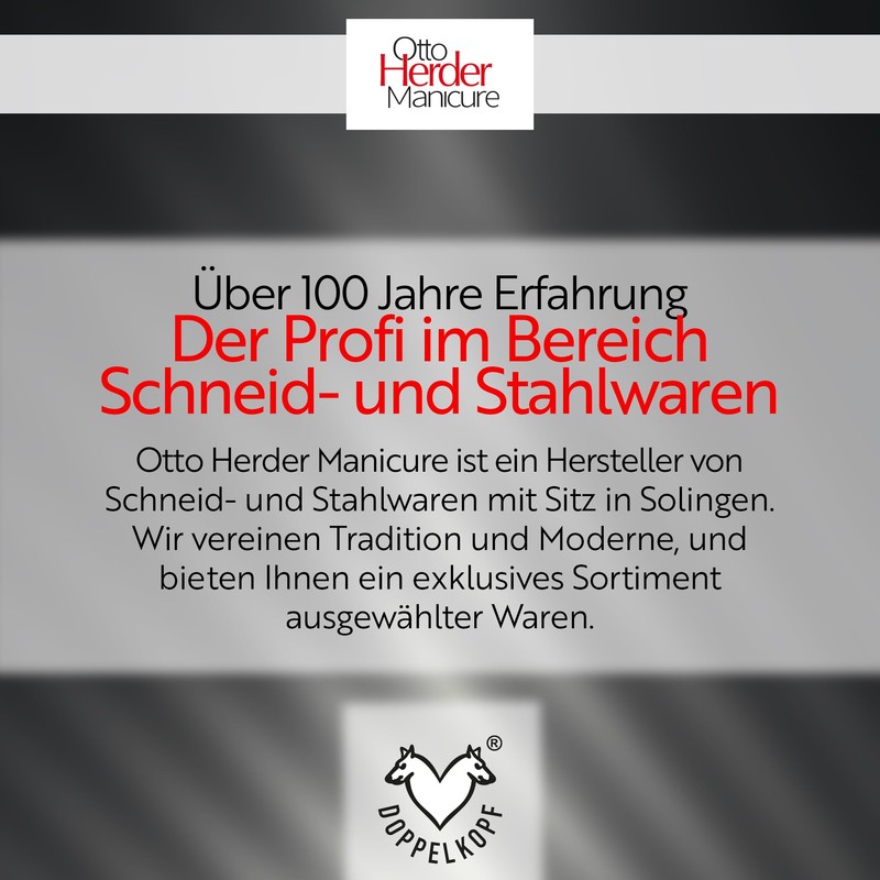 Otto Herder Manicure Cuticle Scissors Turmspitz, Extra Sharp Cuticle Scissors