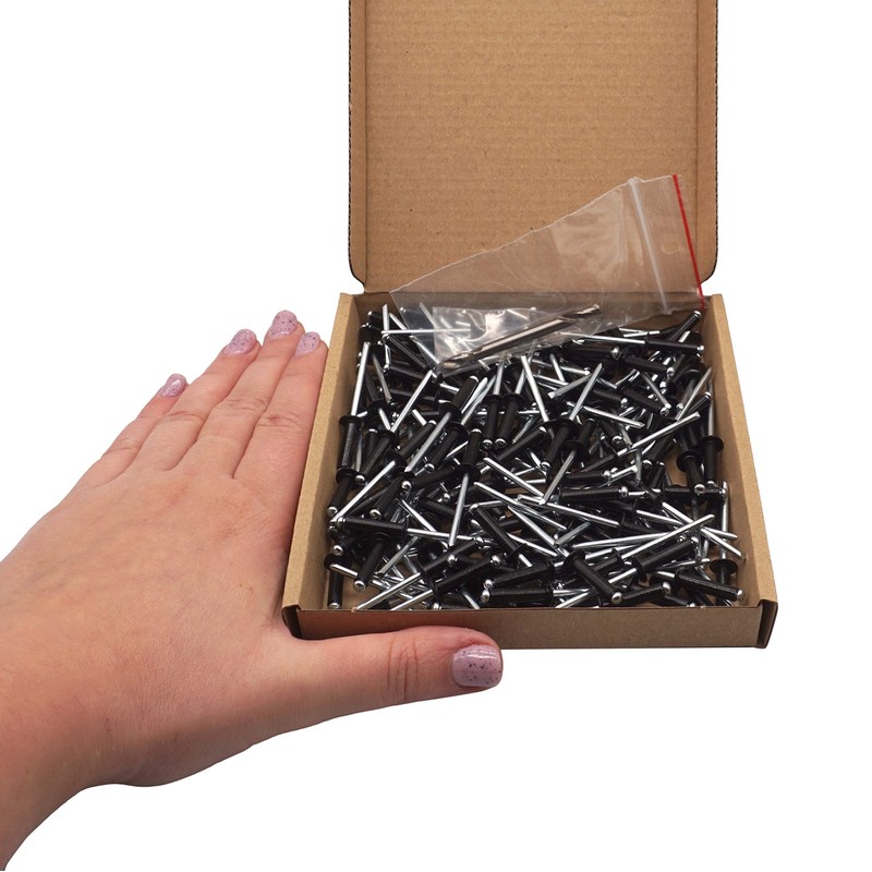 SKIR'CO Pack of 150 blind rivets painted 4.0 x 16