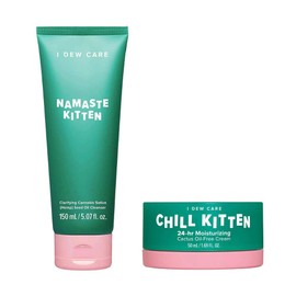 I DEW CARE I DEW CARE Namaste Kitten Vegan Face Wash + Chill Kitten Bundle