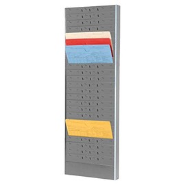 PROLific Automotive Products Champ Repair Order Rack - Heavy-duty Construction - Keeps your Shop Organized (24 Pocket, Gray)