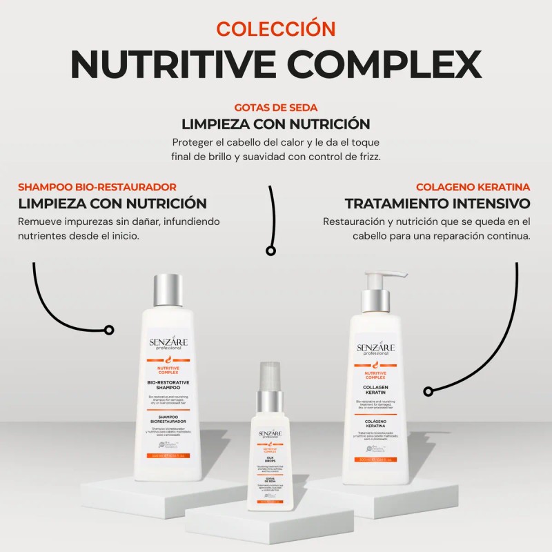 Senzáre Nutritive Complex Shampoo Biorestaurador 300ml