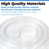 PalpitateC Shower Door Bottom Seal Clear Vinyl Shower Door Drip