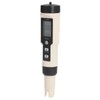 Water Tester 2 in 1 Detachable Probe Design ABS LCD