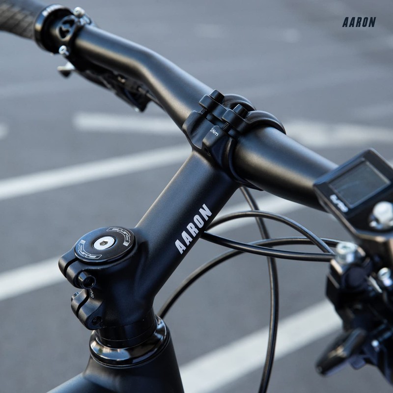 AARON Stem Bicycle Handlebar Stem, Aluminium Bicycle Stem with 35°