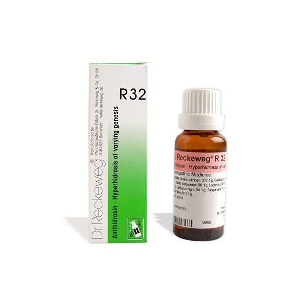 Dr. Reckeweg R32 Excessive Perspiration Drop (22ml)