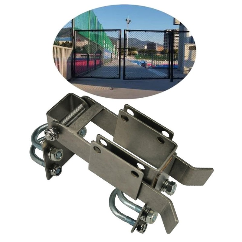 Chain Link Residential Strong Arm Double Gate Latch,Use This Double