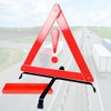 BRITEGUARD 3 Piece Reflective Road Safety Triangle with Warning Exclamation