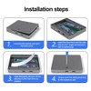 Aswalling M. 2 NVMe SSD Enclosure PCIE NVME Protocol Dual