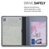 kwmobile Vehicle Registration Certificate Case with Card Slots – Faux