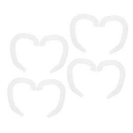 PACKOVE 4 Pairs Auricle Corrector Silicone Ear Support for Protruding Ears for Boy Girl Aesthetically Pleasing Design for Healthy Growth