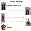 Professional Wheelchair Safety Belt Anti Slip Restraints Fixing Straps for