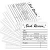 Book Review Mini Sticky Notes 6Pcs Back to School Self-Stick