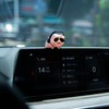YGMONER LULU the Car Monitor Pig Decor - Cute Lucky