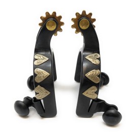 AJ Tack Baby Hearts Spurs