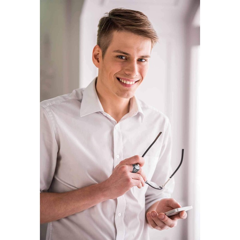 VQYSKO White Turquoise Ring Retro Vintage Mens Turquoise Rings Wedding