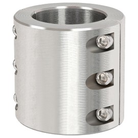 KUAFU Split Collar Tube Clamp Compatible with 2" OD Size Tube Steel Weldable Bolt on Roll Bar Cage Clamps Mounts -1 Pcs