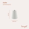 heimzeit Cone Cabinet Knobs for Doors, Drawers and Dressers Made