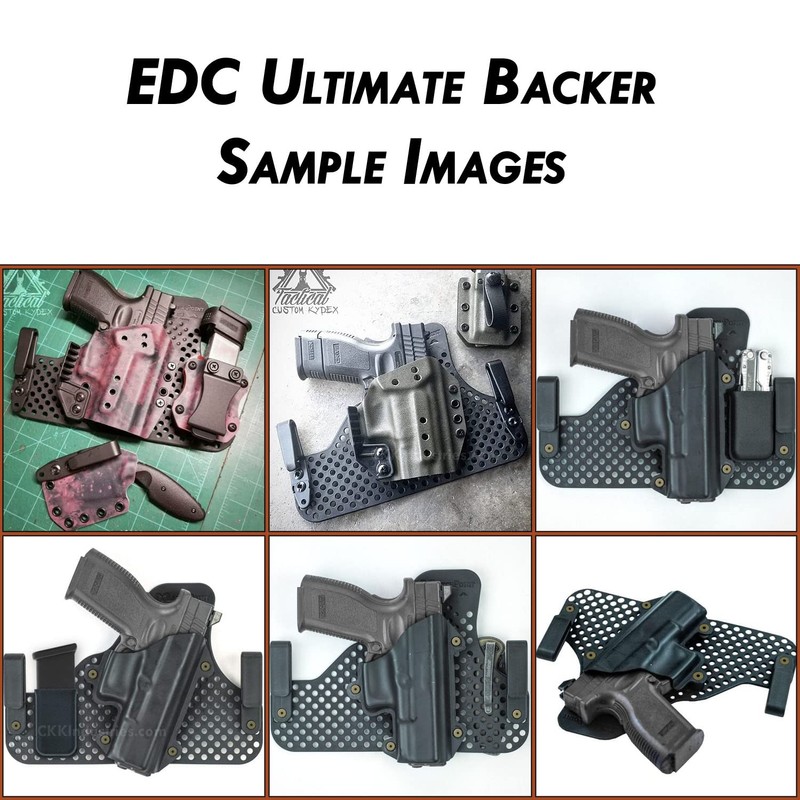 EDC Ultimate Backer - Hybrid Holster Backer - (Ambidextrous Carry)