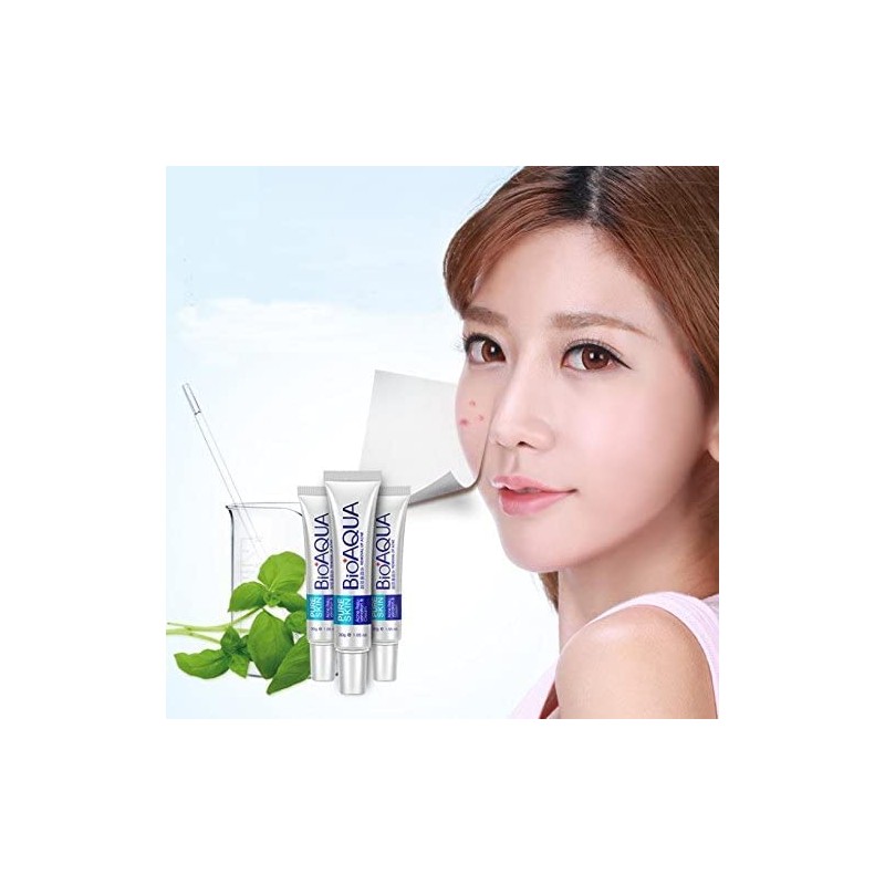 Bioaqua Crema Pure Skin Elimina Acné y Cicatrices Control De