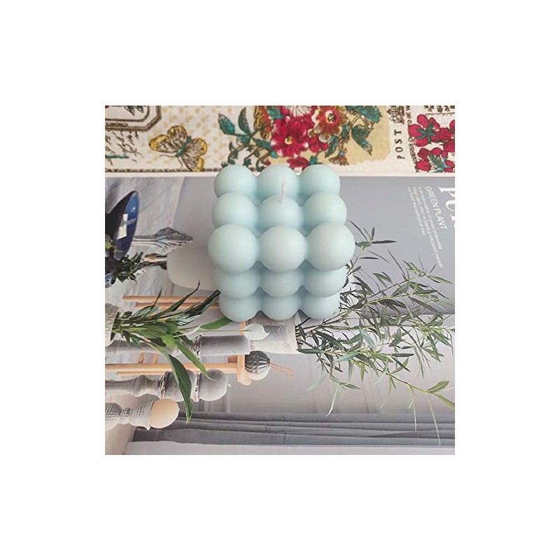 WhaleCreation 9-Ball Cube Aromatherapy Candle (Blue)