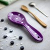 City to Cottage Purple and White Polka Dot Handmade Hand