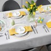 fanquare Set of 6 Boho Placemats, Round Cotton Woven prints