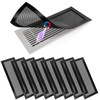 8P Magnetic Floor Vent Covers 4 x 12 Inch Air