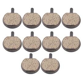Pastillas de Freno de Disco, 5 Pares de Alta Durabilidad para Bicicleta de Montaña 22,5 X 28,5 mm for Ciclistas Profesionales y Aventureros en Caminos Off-Road