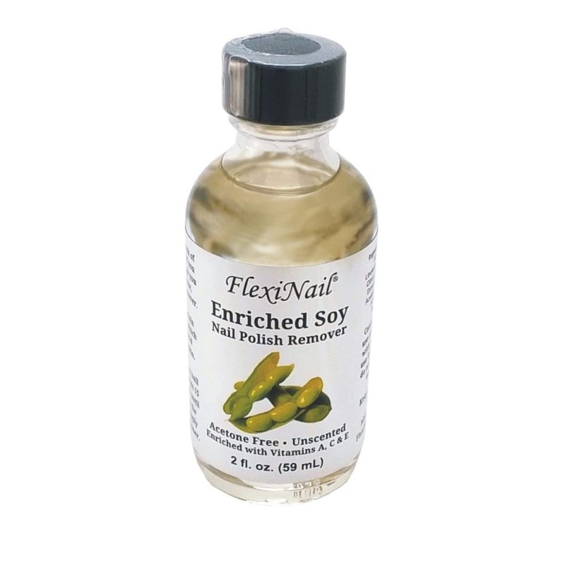 FlexiNail Enriched Soy Nail Polish Remover