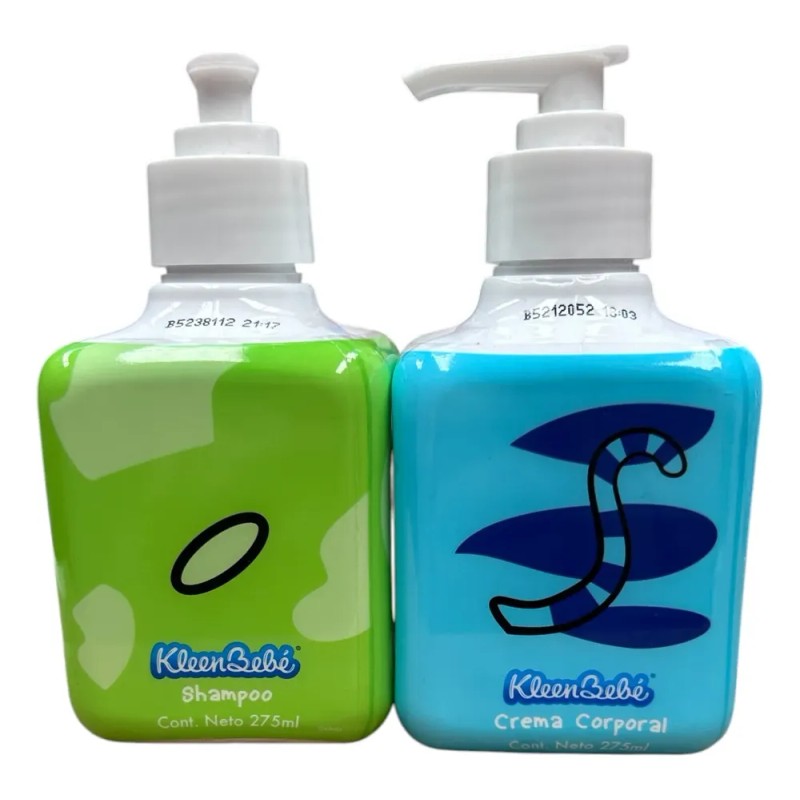 Kleenbebé 2pack Shampoo Y Crema Corporal 275ml Sin Lágrimas