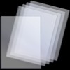 Teling 5 Pcs 8 1/2" x 11" Rigid Print Protectors