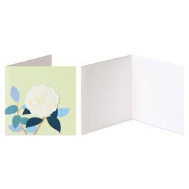 Papyrus Elegant Blank Cards with Envelopes, Rose and Orchid (2-Count)