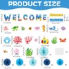 Welcome Back Bulletin Board Set with 3D Underwater World Classroom