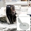 Outboard Trim Tab Anode Zinc Alloy Oxidation Corrosion Proof Trim