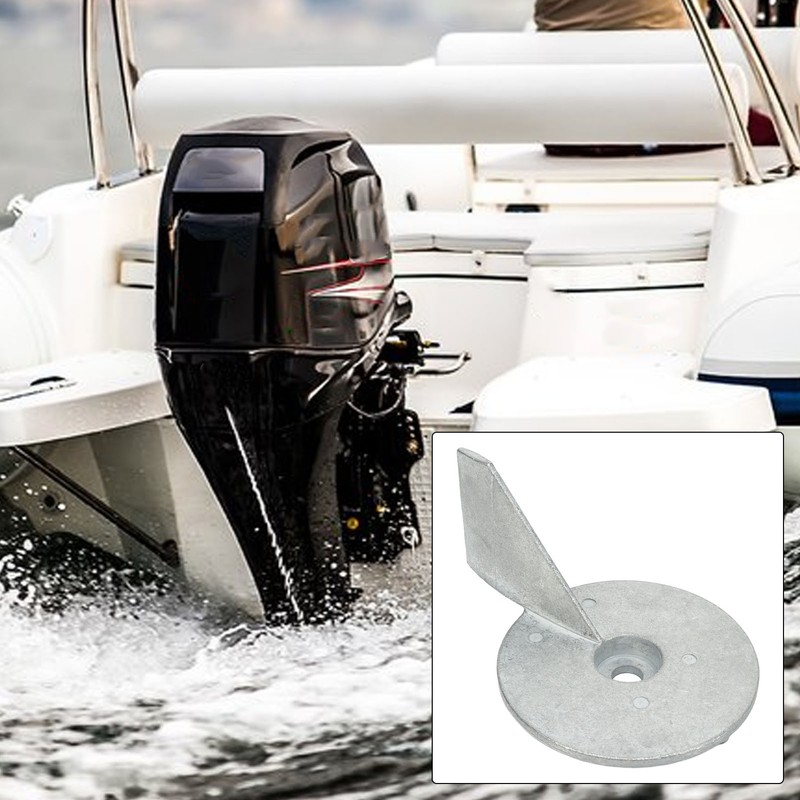 Outboard Trim Tab Anode Zinc Alloy Oxidation Corrosion Proof Trim