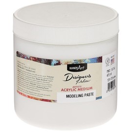 Artist Acrylic 핸디 아트 디자이너의 팔레트 아티스트 아크릴 모델링 페이스트 매체 131 175 16 Fl Oz 1팩 [Modeling Paste] Handy Art Designer's Palette Artist Acrylic Modeling Paste Medium 131 175 16 Fl Oz 1 Pack [Modeling Paste]