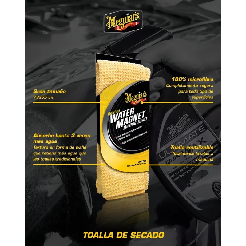 Meguiars X2000 Water Magnet Toalla De Secado De Microfibra