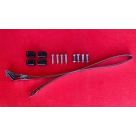 Home Pride Mobile Home Parts Set of 4 Dry Concrete Anchors Tie Down Straps & Bolts