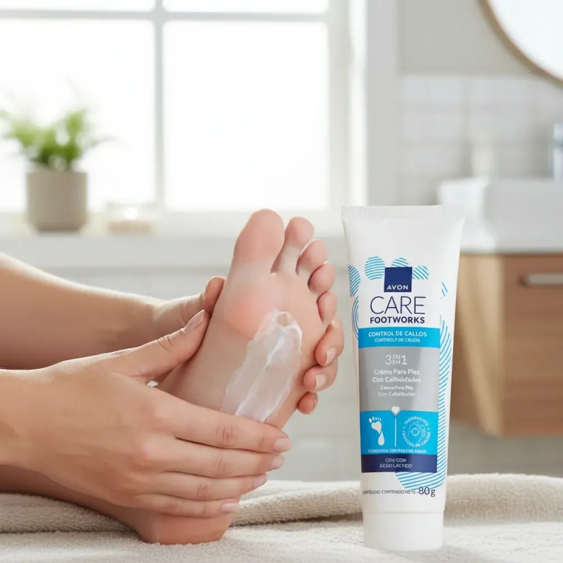Crema Reparadora Para Pies Con Callosidades Foot Works Avon