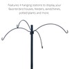 Squirrel Stopper Sequoia Squirrel Proof Pole System with 4 Hanging