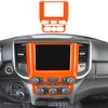 RT-TCZ for RAM Orange Dash Trim AC Control Panel Cover
