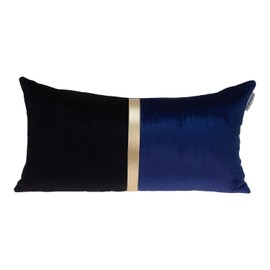 HomeStock Asian Aesthetics Transitional Style Throw Pillow, Small Decorative Pillow for Living Rooms, Sofa and Couch Decorative Pillow Blue/12 in x 24 in