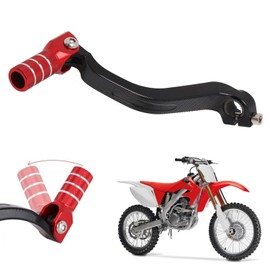 Motorcycle Gear Shift Lever Shifter Pedal CNC for CRF250R 2004-2009 CRF250X 2004-2017 CRF450R 2002 Red