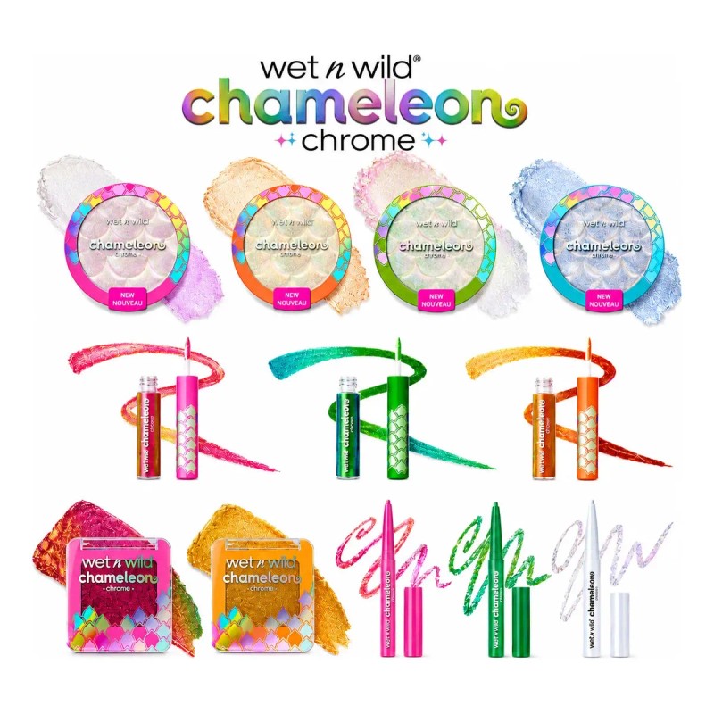 Kit Maquillaje Wet N Wild Chameleon Alta Pigmentacion 14 Pzs